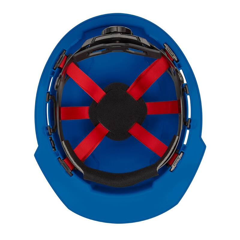 Blue Type 1 Class C Vented Hard Hat 5-Pack W5896