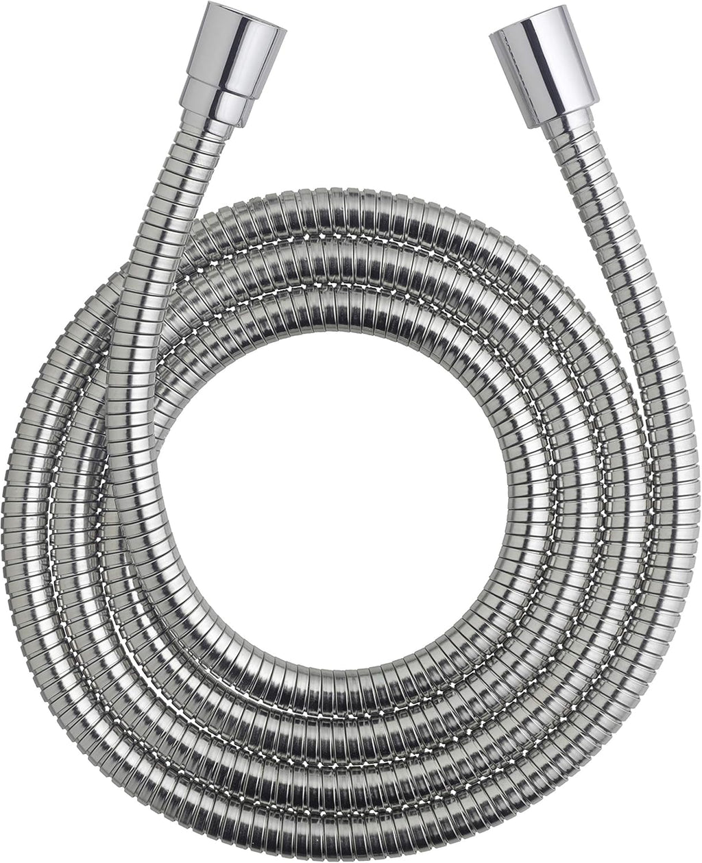 High Pressure Handheld Shower Head with 5-Foot Hose, 96-inch Metal Shower Hose Pack of 2 K628218