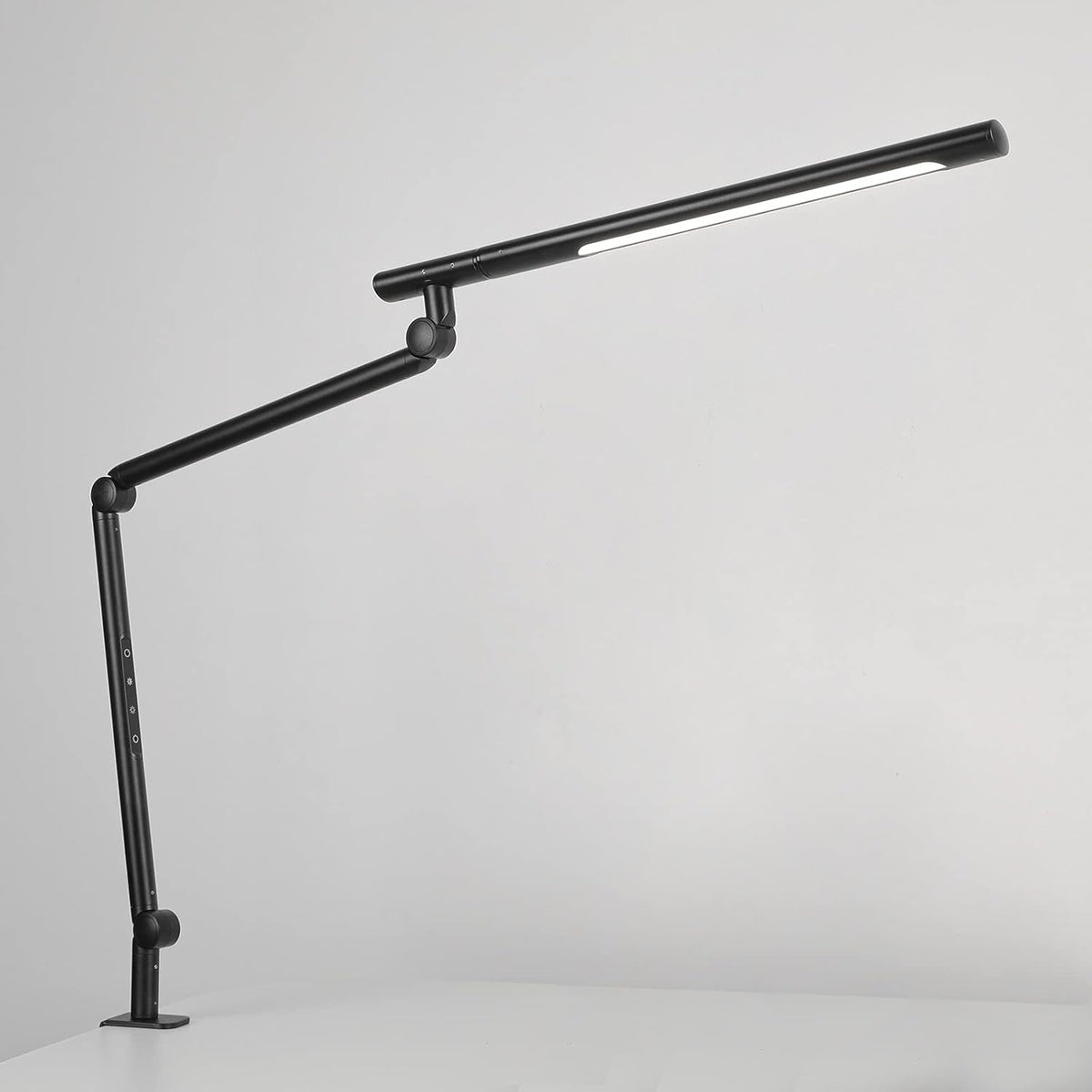 LED Desk Lamp with Clamp, 5 Brightness & Adjustable Color Temperature, 12W V178