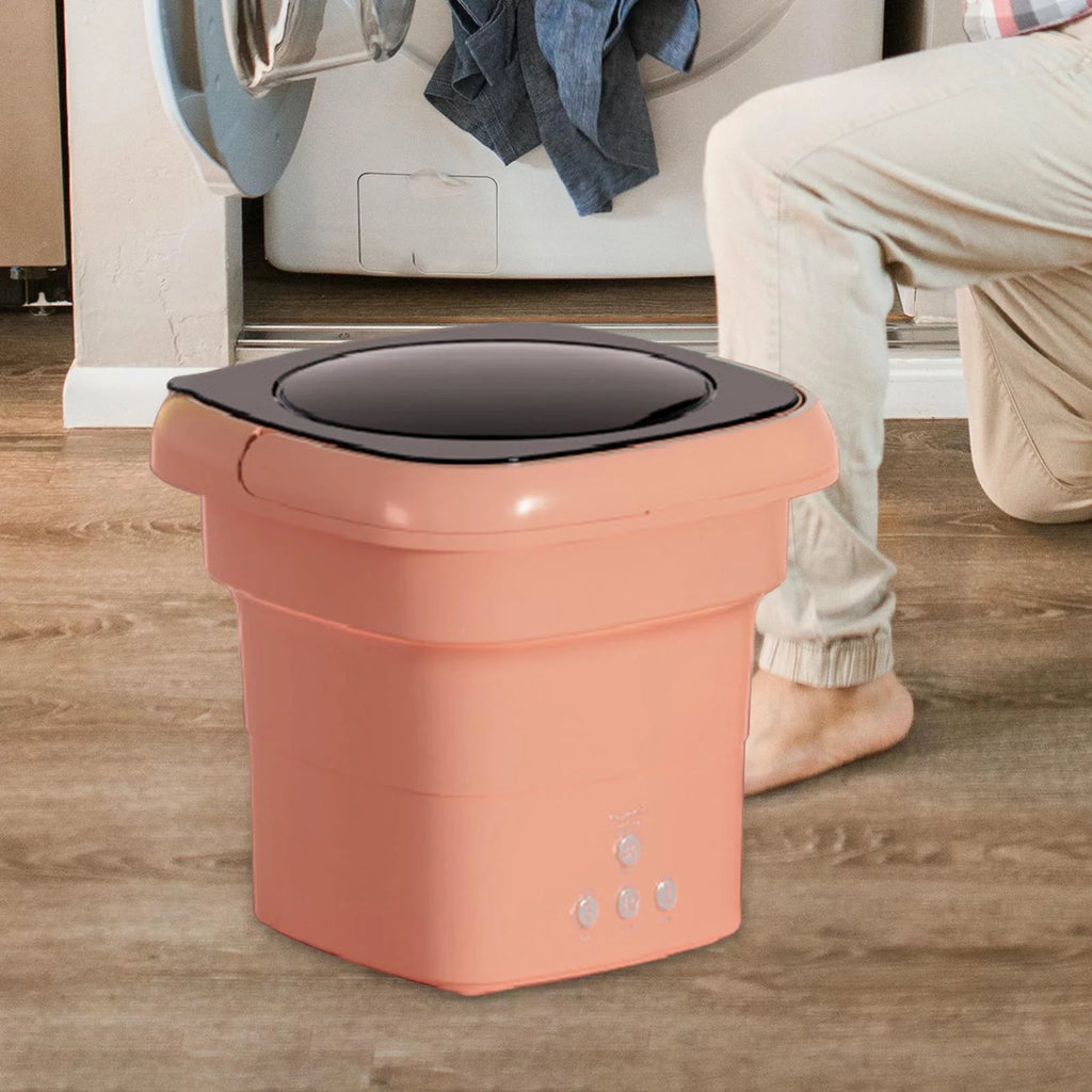 Portable Mini Washing Machine 36W Detachable Drain Basket J915483