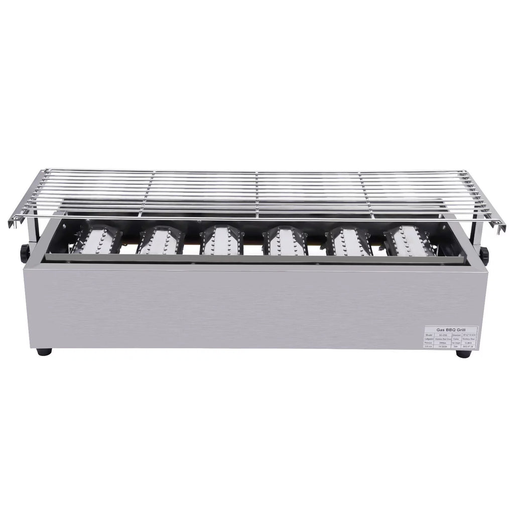 Portable 6 Burner LPG Gas Grill Griddle G4632