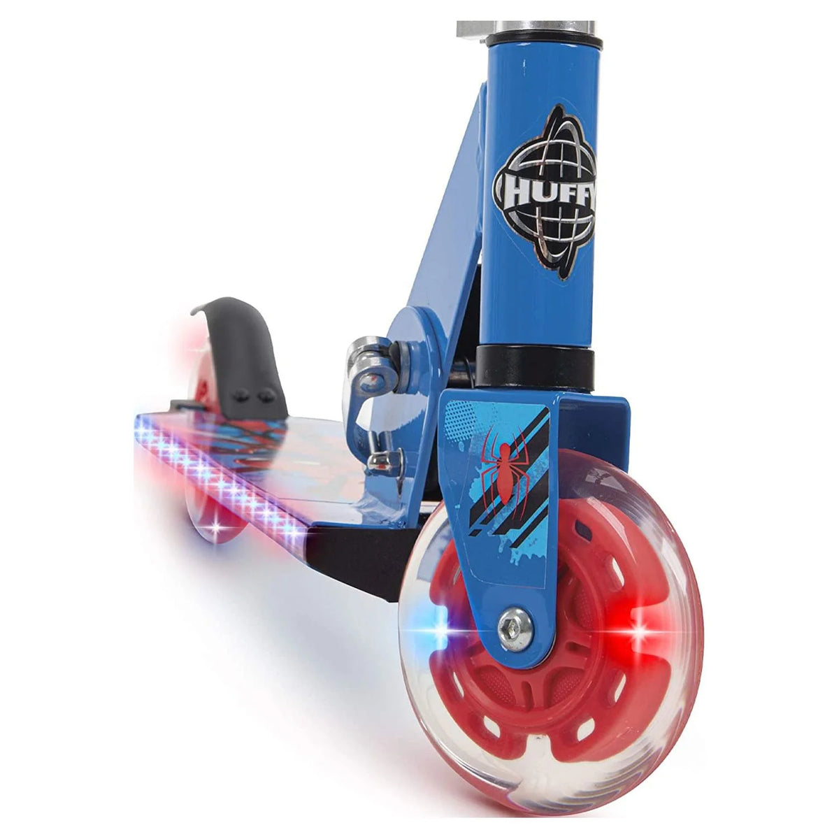 Spider-Man Steel 2 Wheel Scooter with LED Lights J63563