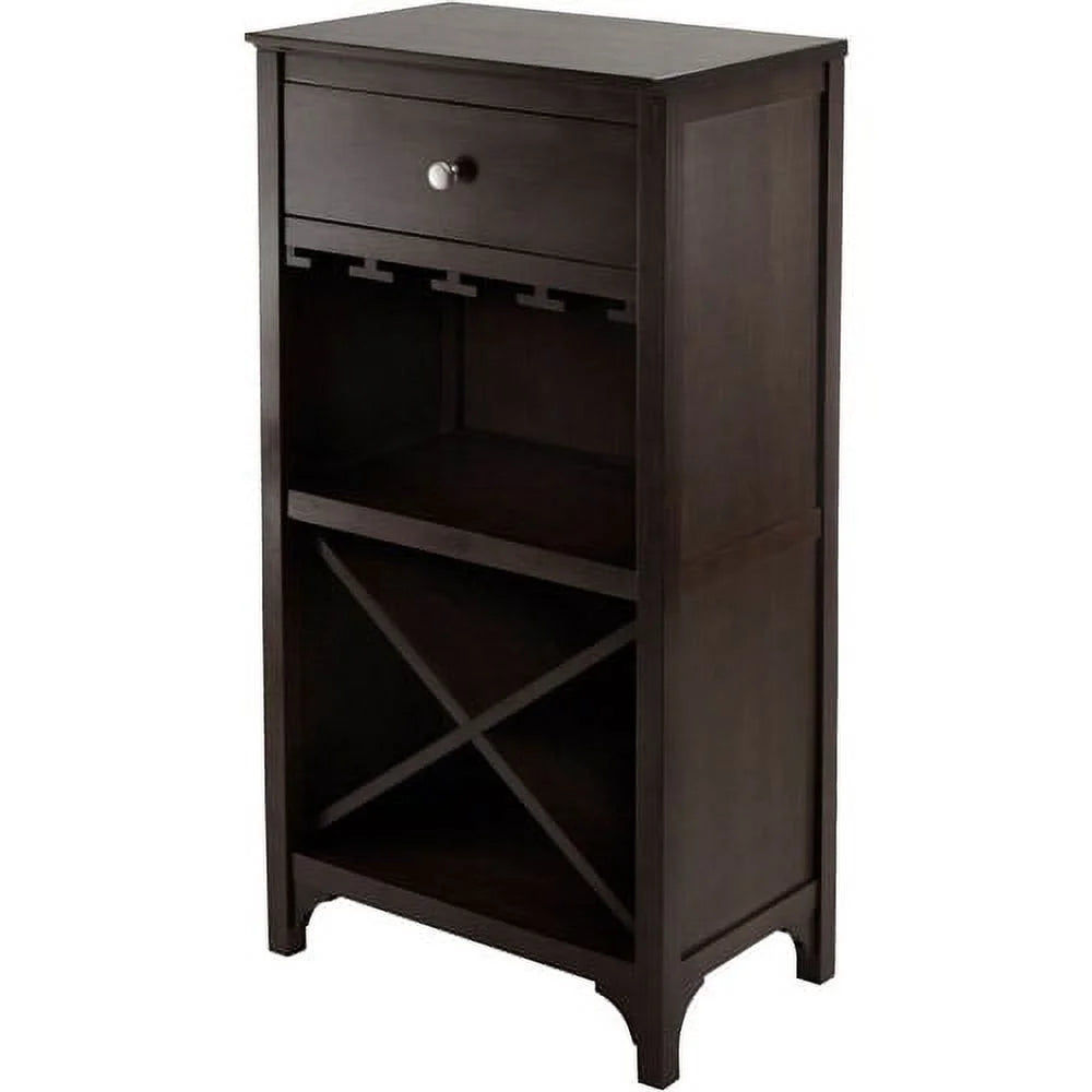 Dark Espresso Modular Wine Cabinet U392465