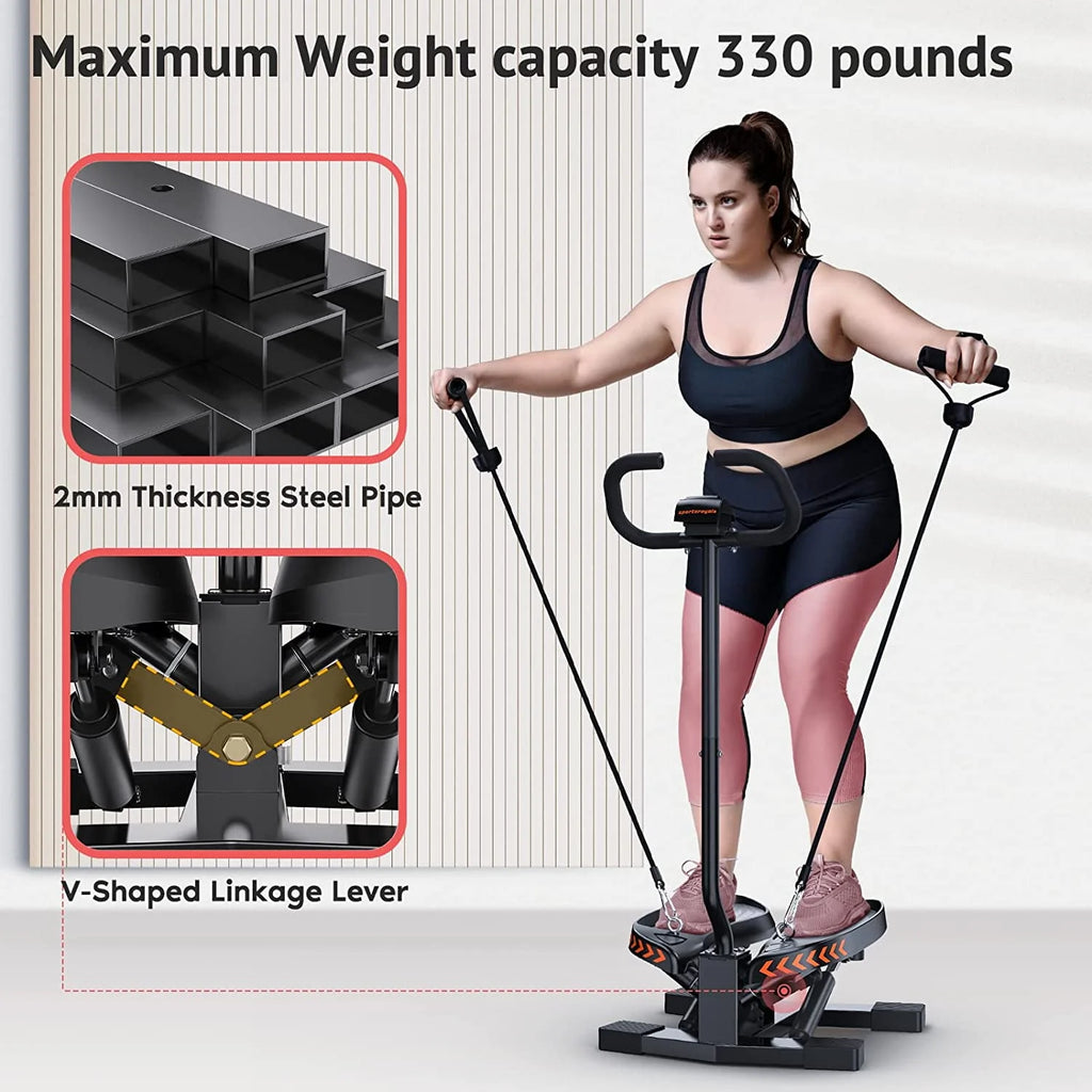 Portable Stair Stepper with Resistance Band Z26690