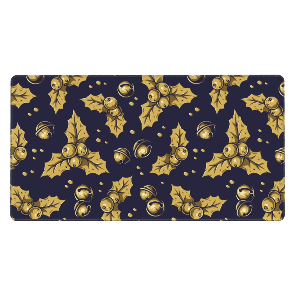 Yellow Bells Prints Non-Slip Gaming Mouse Pad, 15.8"x29.5" K37296