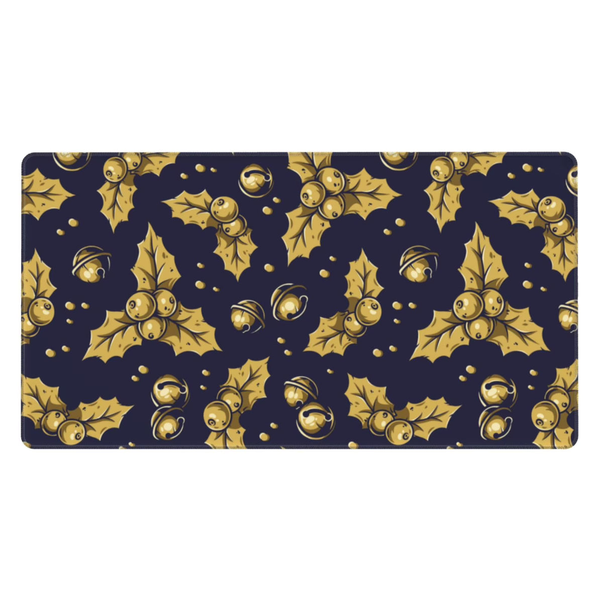 Yellow Bells Prints Non-Slip Gaming Mouse Pad, 15.8"x29.5" K37296