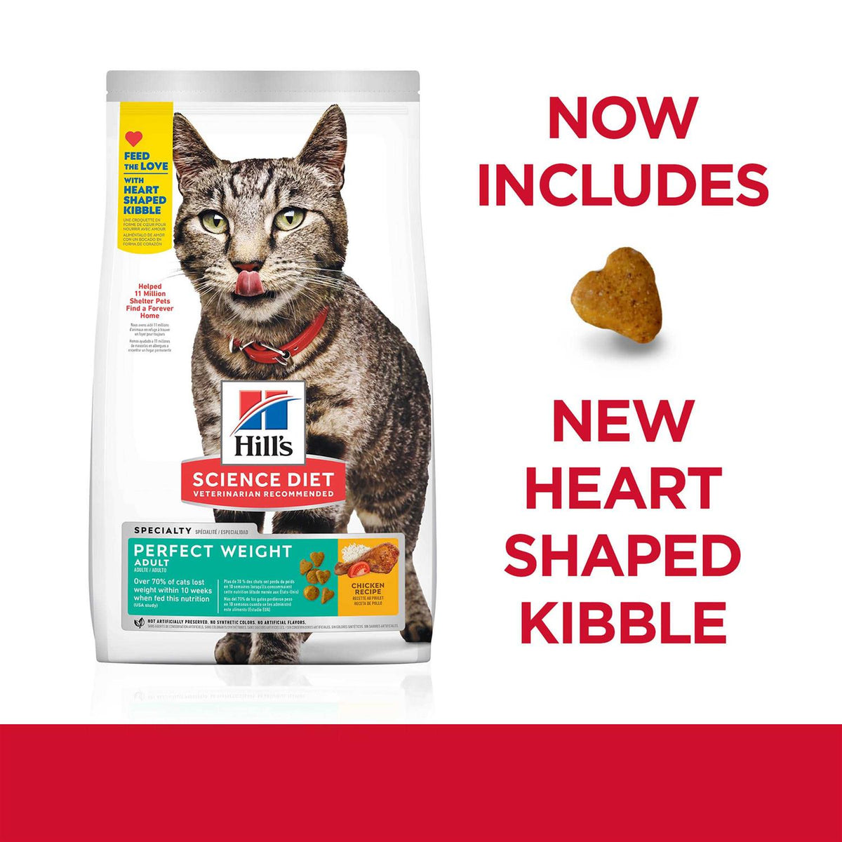 Adult Perfect Weight Cat Food F3882