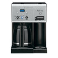 12-Cup Programmable Coffeemaker with Hot Water System, Black Stainless V1356