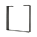 Raw Steel U-Shape Flat Bar Table Leg and Bench Base N586