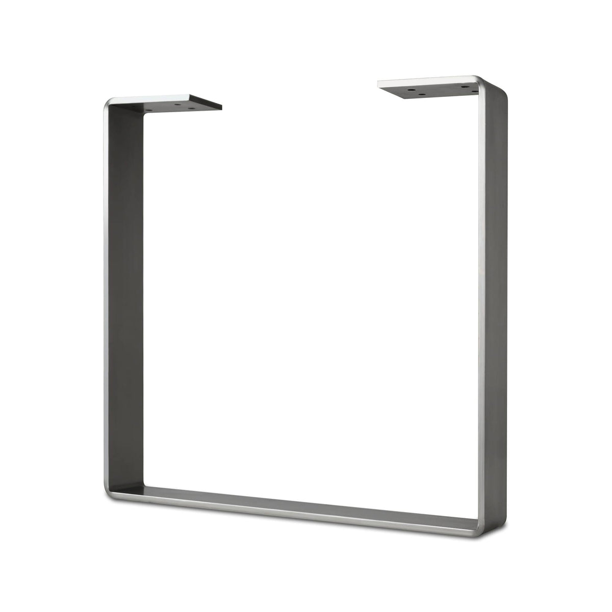 Raw Steel U-Shape Flat Bar Table Leg and Bench Base N586