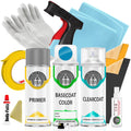 Light Blue Automotive Touch Up Paint Spray Pro Kit J4325