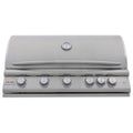 40-Inch 5-Burner Built-In Propane Gas Grill with Rear Infrared Burner W56345