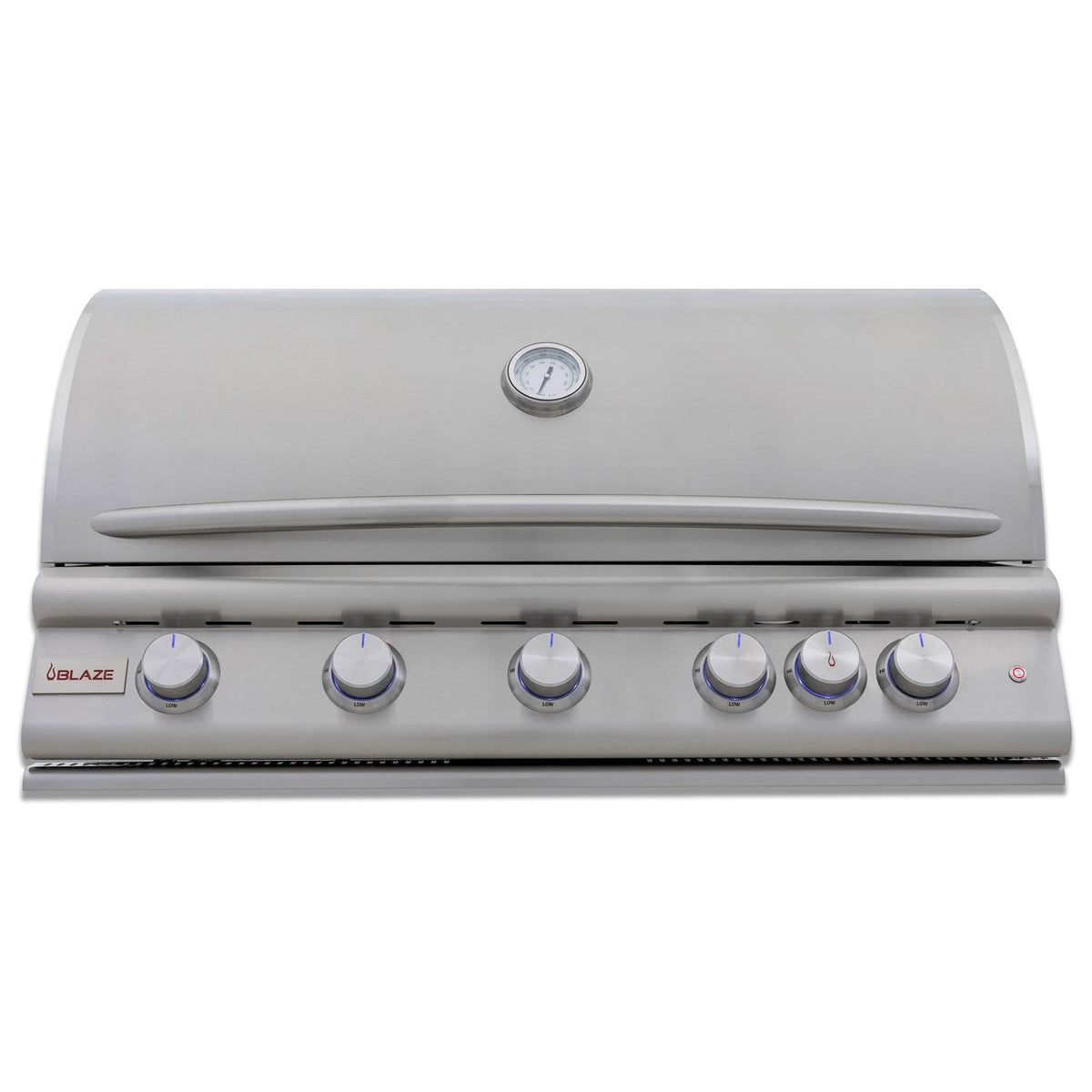 40-Inch 5-Burner Built-In Propane Gas Grill with Rear Infrared Burner W56345