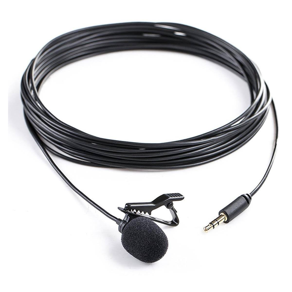 Omnidirectional Lavalier Microphone with 3.5mm TRS Connector M67946