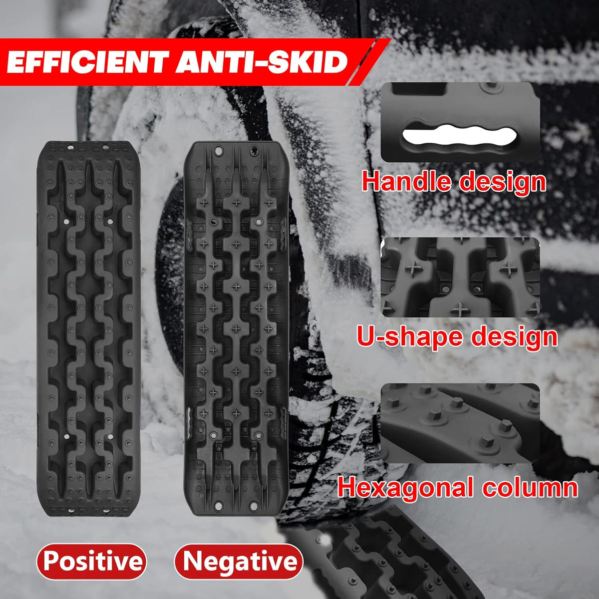 4X4 Recovery Traction Boards Pack of 2 J29246
