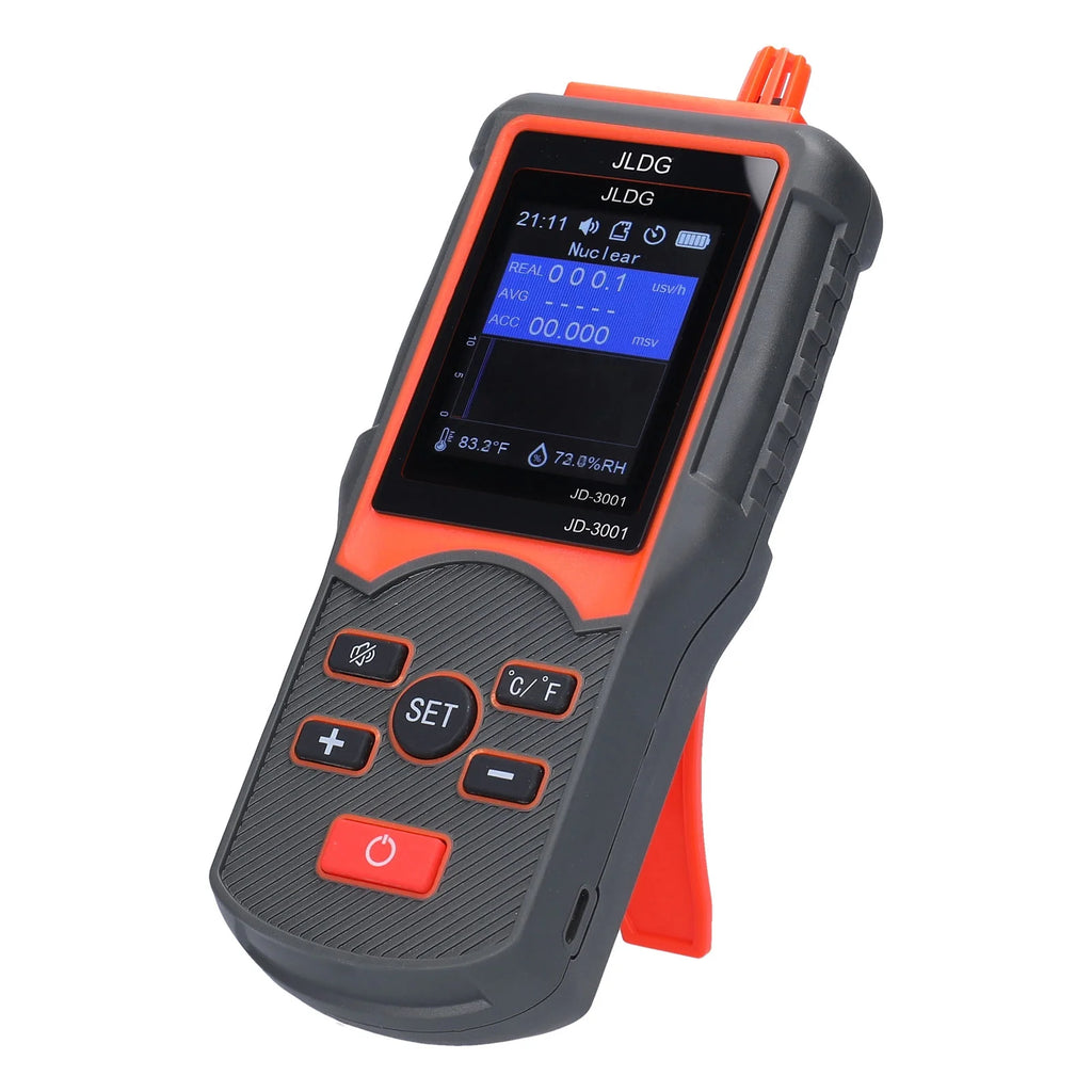 Multifunctional Geiger Counter and Electromagnetic Radiation Detector with Temperature and Humidity Measurement H17837