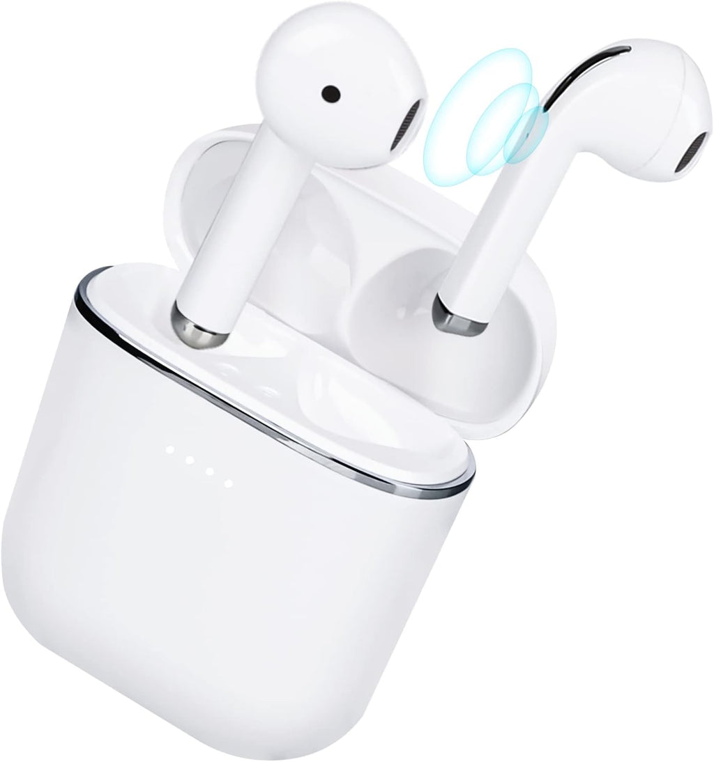 White Bluetooth 5.1 Wireless Earbuds Y470771
