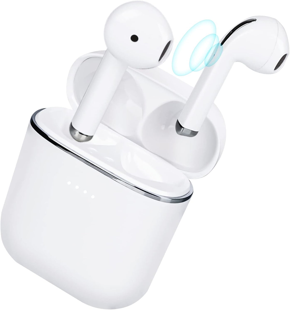 White Bluetooth 5.1 Wireless Earbuds Y470771