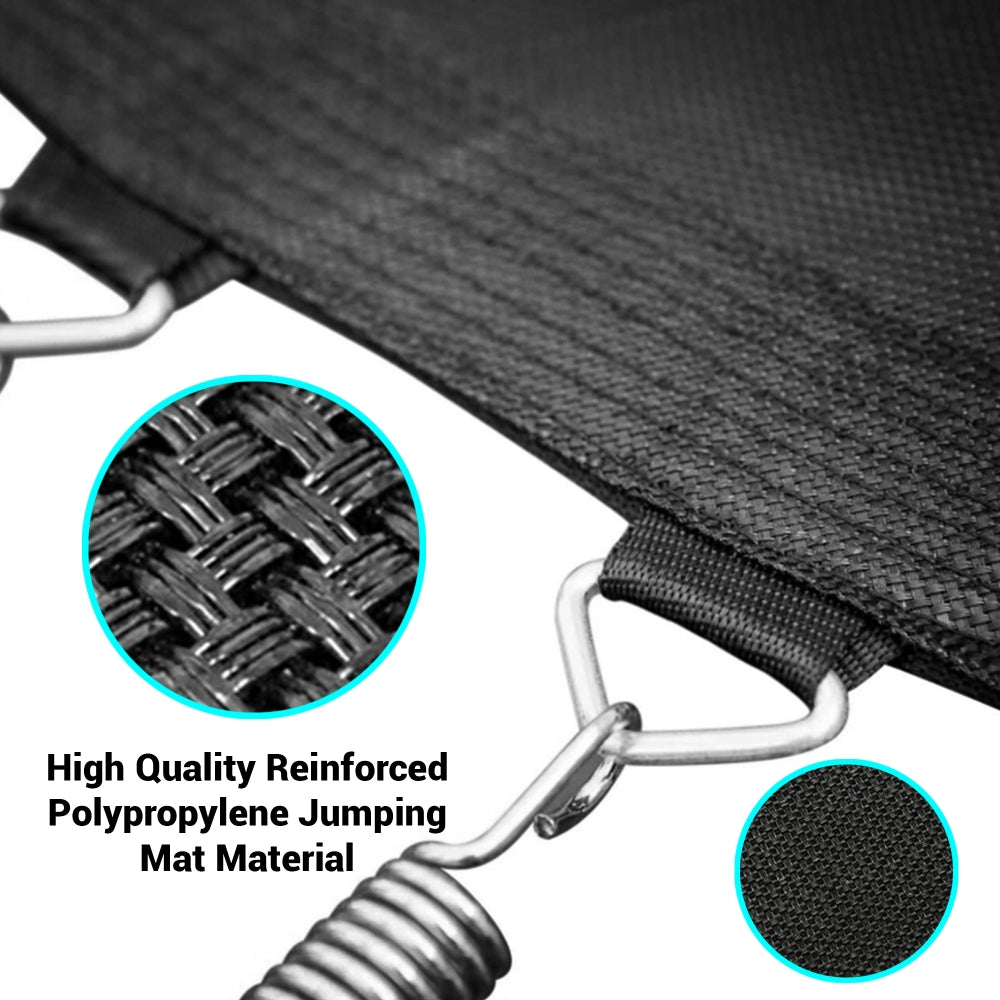 10 ft. Outdoor Trampoline with Safety Net Cage M8157