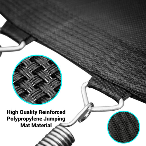10 ft. Outdoor Trampoline with Safety Net Cage M8157