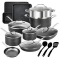 20 Pcs Nonstick Granite Stone Cookware and Bakeware Set M7731