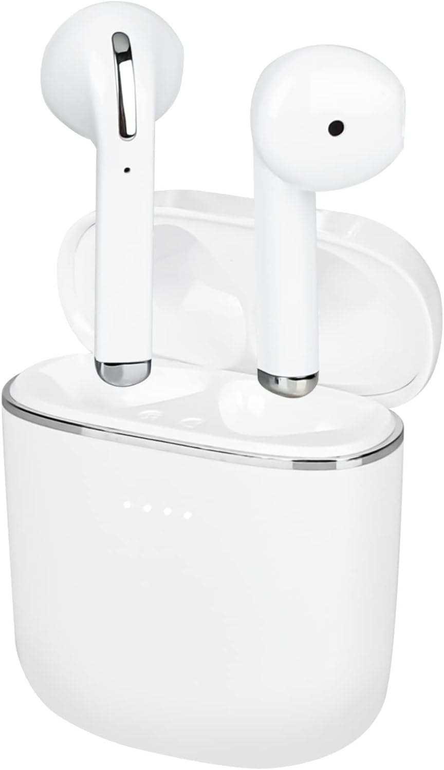 White Bluetooth 5.1 Wireless Earbuds Y470771