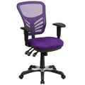 Purple Executive Mesh Back Swivel Office Chair M174