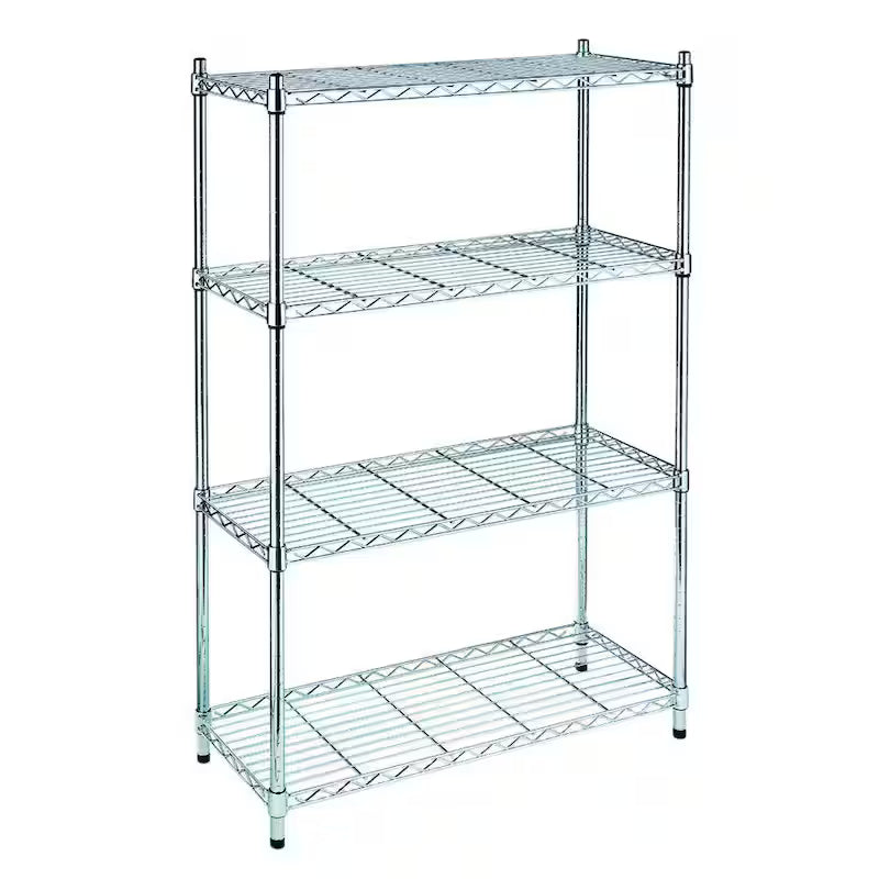 Chrome Metal Wire Shelving Post X896651
