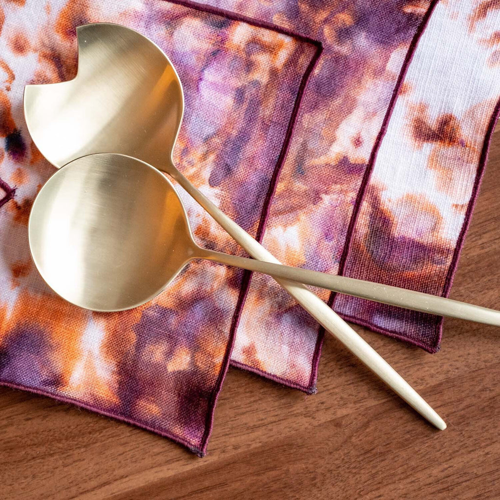 Champagne Satin 2-Piece Hostess Set P730648