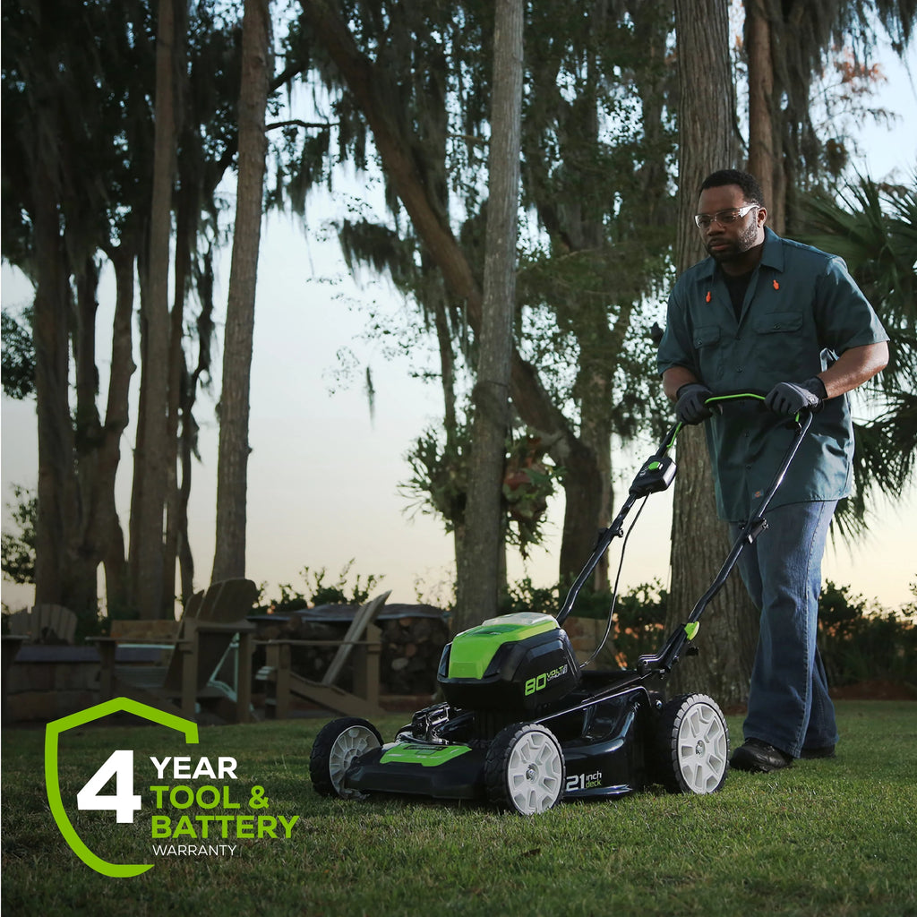 80V 21 Self Propelled Mower X927779