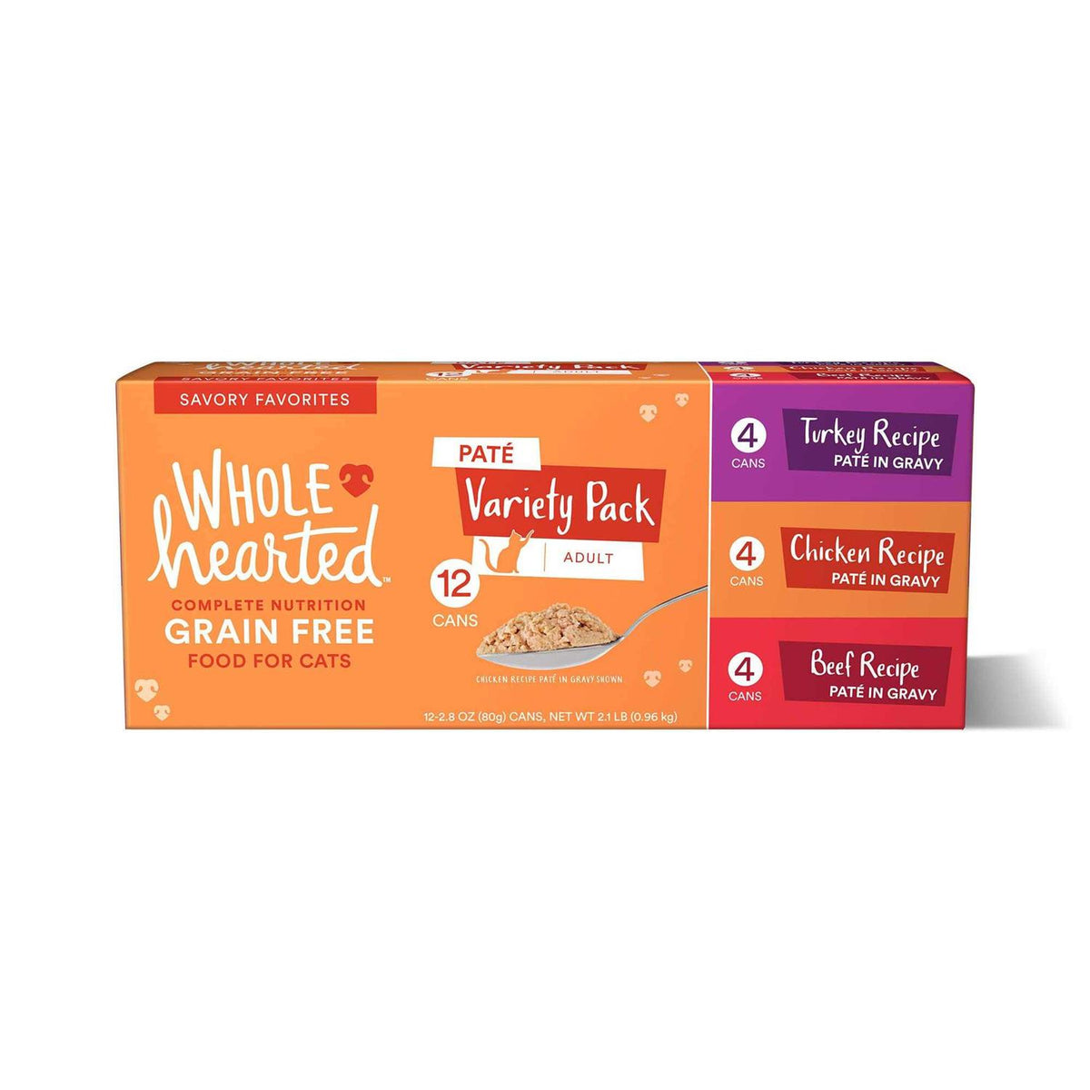Grain Free Pate Adult Wet Cat Food Variety Pack N24193