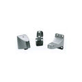 Cast Brass Floor Door Stop and Automatic Holder Satin Chrome M546168