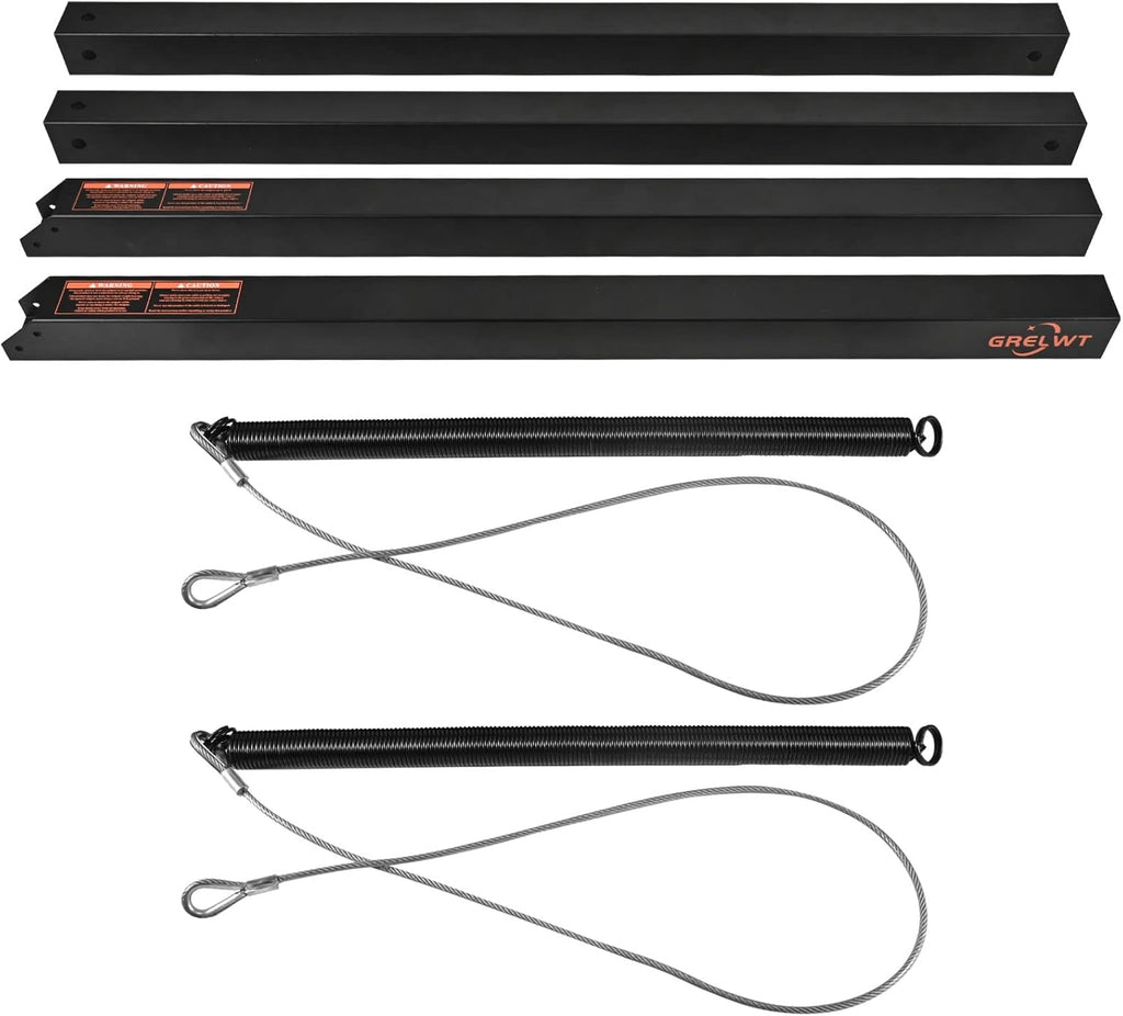 Trailer Gate Lift Assist 2 Sided, Fits Side Rails 10 to 24 Inch, 300 LBS, Black J253078