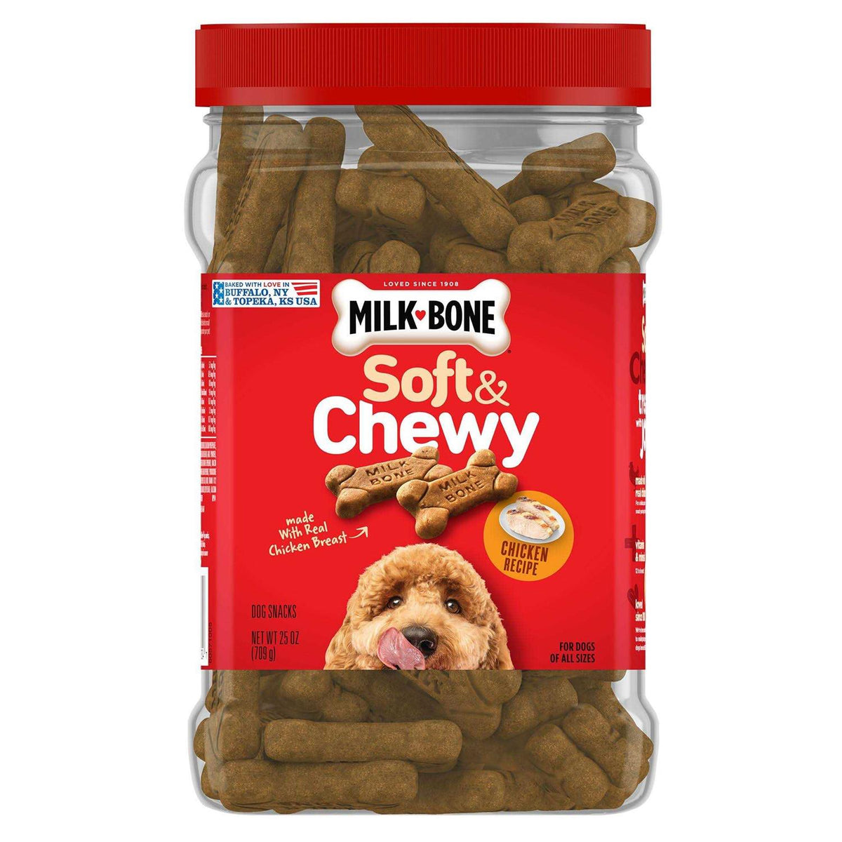 Soft & Chewy Chicken Dog Treats Y26213