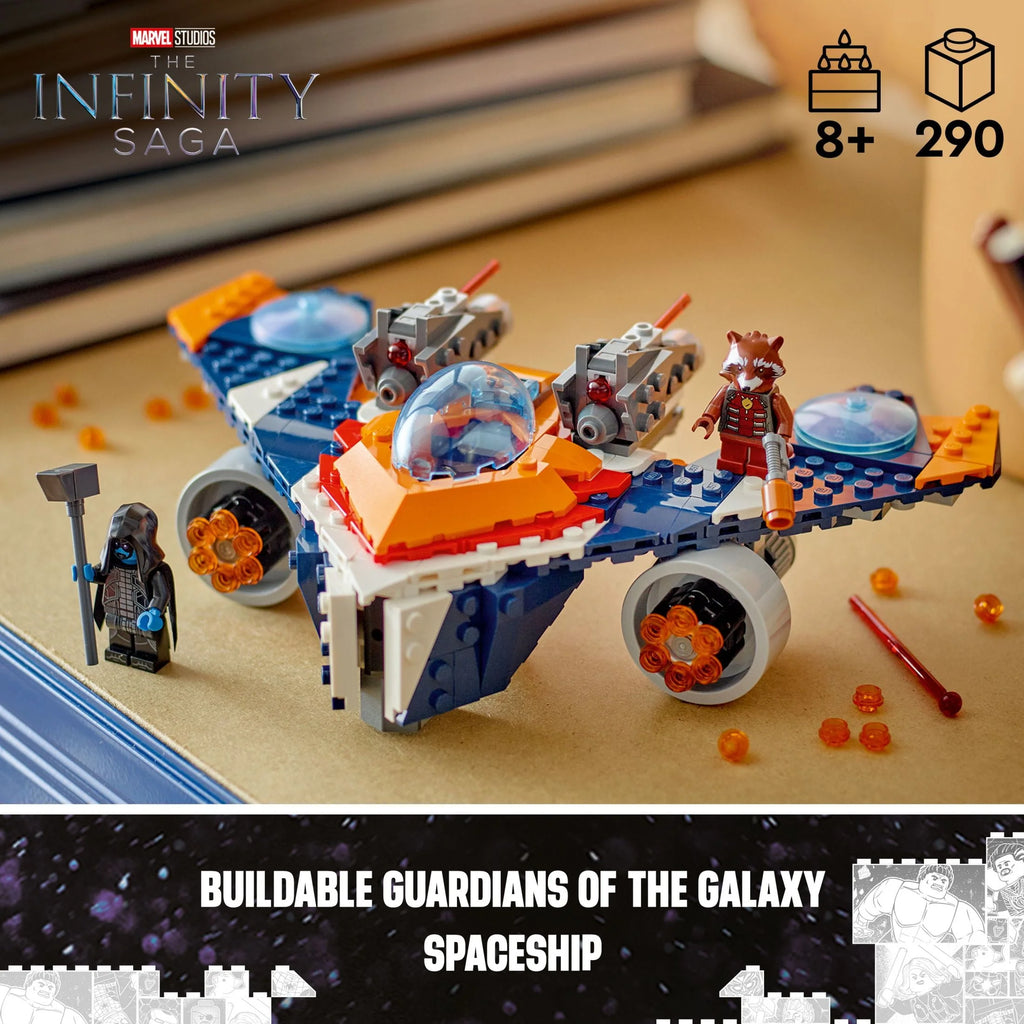 Buildable Super Hero Spaceship Toy I3261