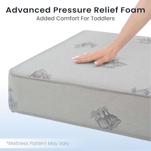 Dual Sided Baby Crib and Toddler Mattress, Waterproof I439353