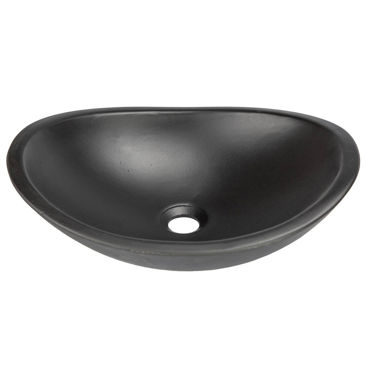 Cream Concrete Vessel Sink Y84578
