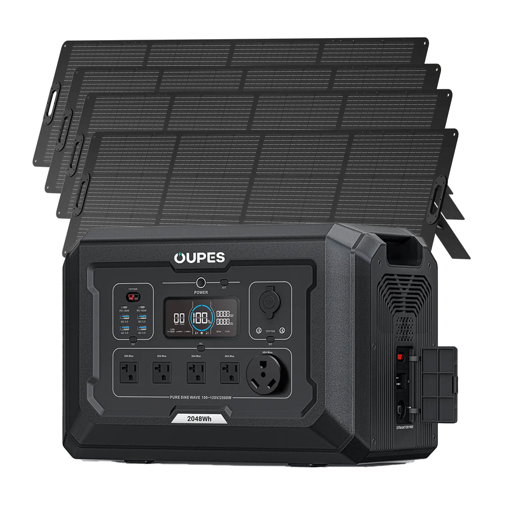 2500W Portable Power Station with 2048Wh Battery B7841