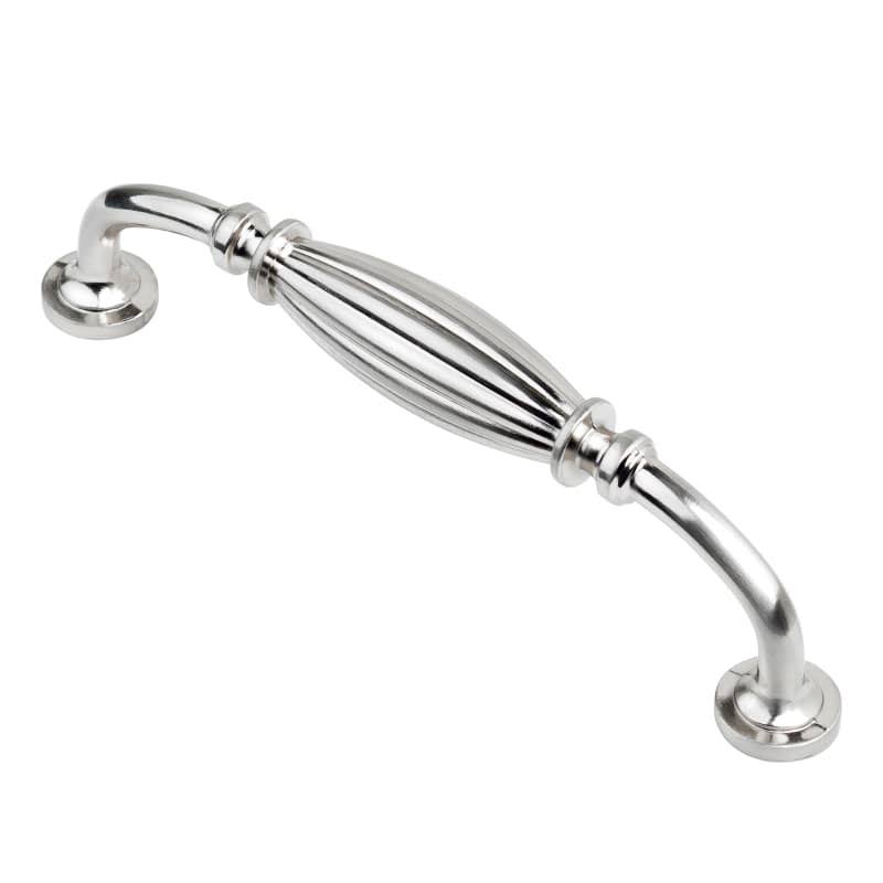 5 inch Center to Center Silver Cabinet Pull P21948