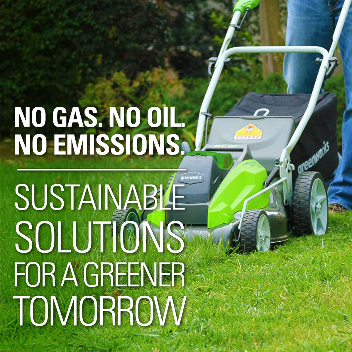 40V 19 Brushless Walk-Behind Lawn Mower with Battery & Charger I120978