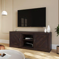 Electric Fireplace TV Stand with Storage Cabinets and Infrared Heater A164332