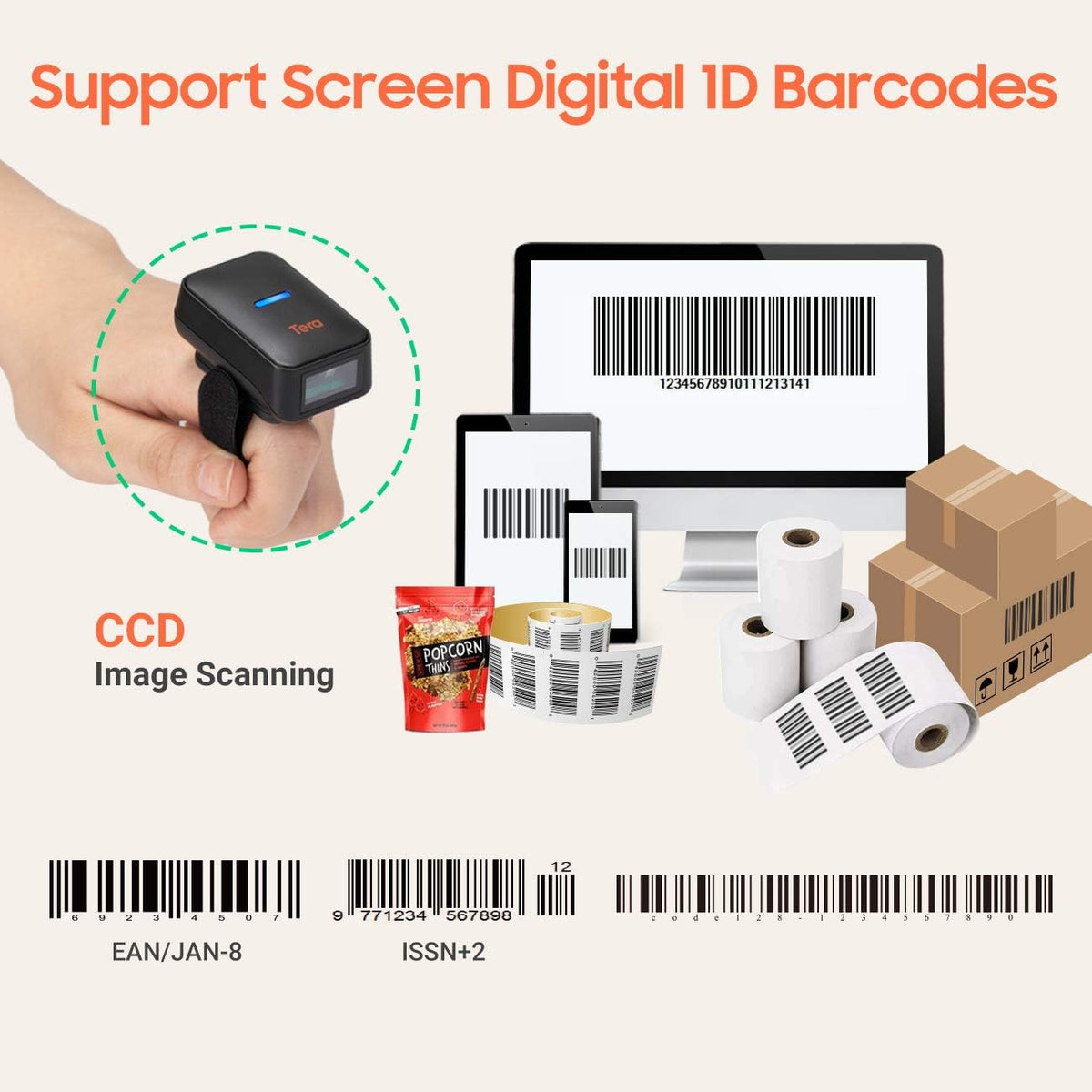 Wireless Bluetooth Barcode Scanner G708050