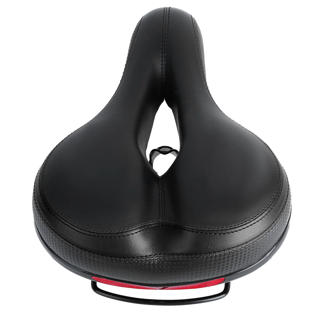 Black Water-Resistant Padded Bike Seat F240