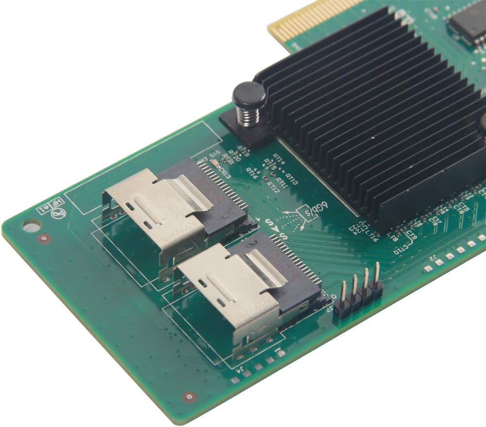 Internal PCI Express SAS/SATA HBA RAID Controller Card, 8-Port 6Gb/s I2768