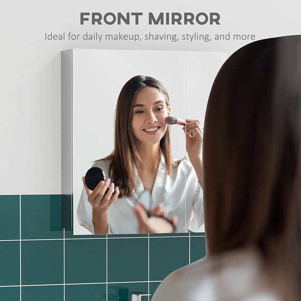 Wall Mounted Medicine Cabinet with Mirror B4517
