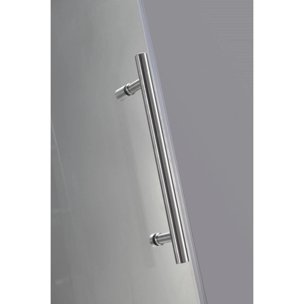 62 x 72-inch Frameless Hinged Shower Door Z925740