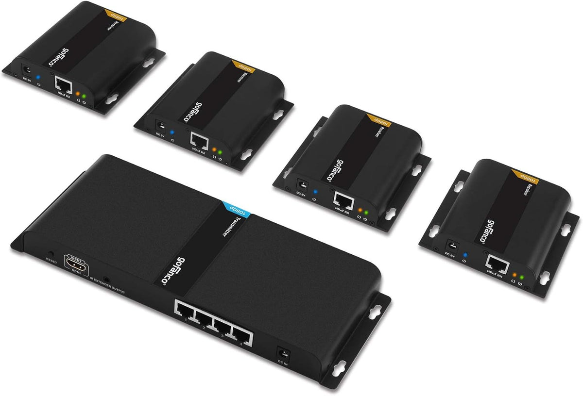 1x8 HDMI Extender Splitter Over IP CAT5e/CAT6 S618