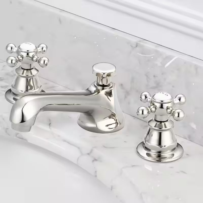 8 in. Widespread 2-Handle Bathroom Faucet with Pop-Up Drain K208