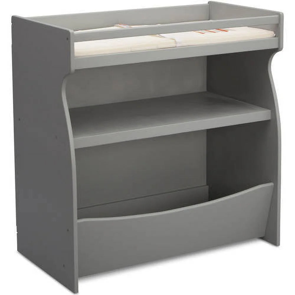 Gray 2-in-1 Changing Table and Storage Unit I861
