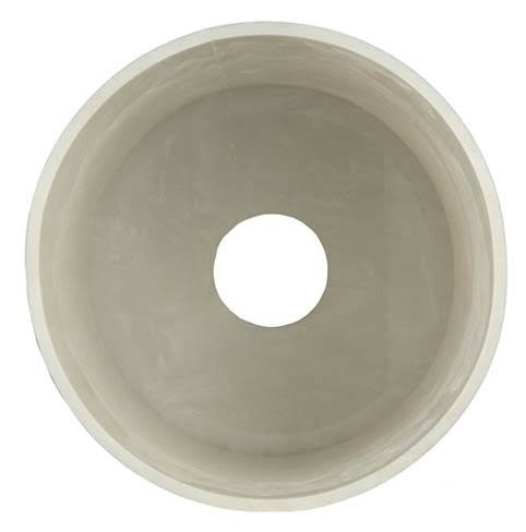 Cylinder Alabaster Swirl Flat Top Shade J4521